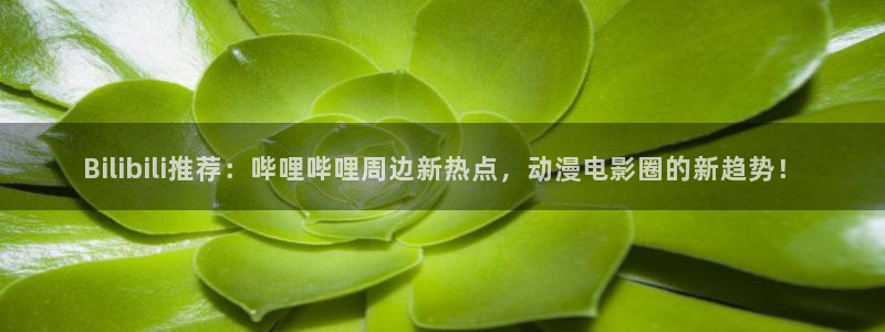 漫蛙漫画最新版：Bilibili推荐：哔哩哔哩周边新热点，动漫电影圈的新趋势！